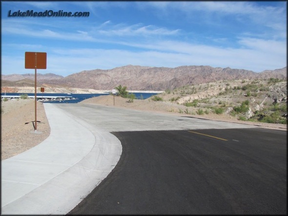 New launch ramp at Callville Bay
